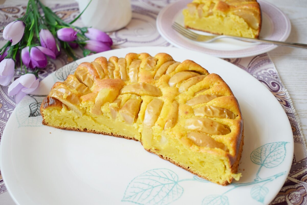 Пирог желтенький