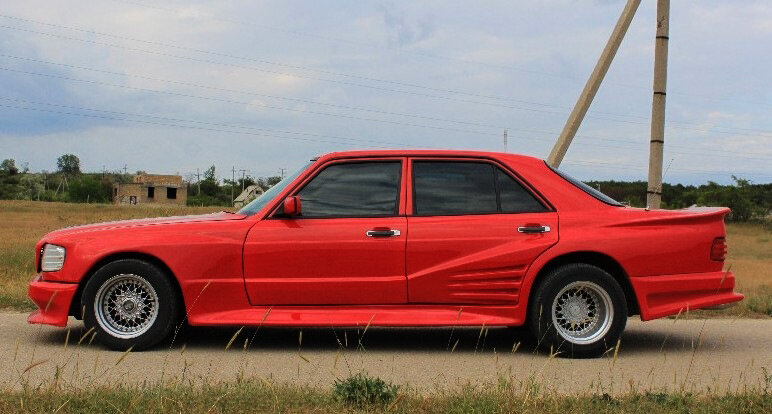 Народное ретро. Mercedes-Benz 280 SEL W126 1983 года. Остаться собой!