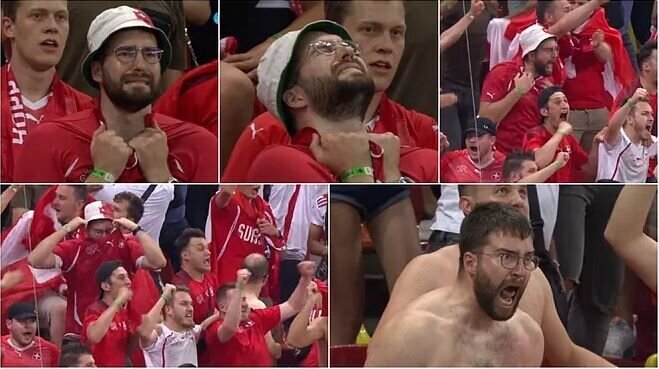 Лука Лутенбах - швейцарский суперфан Евро-2020