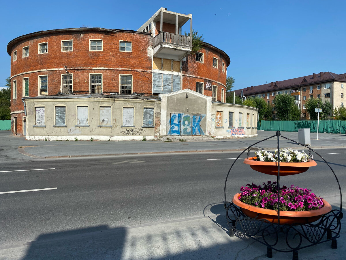 Круглая баня в Тюмени. Фото автора