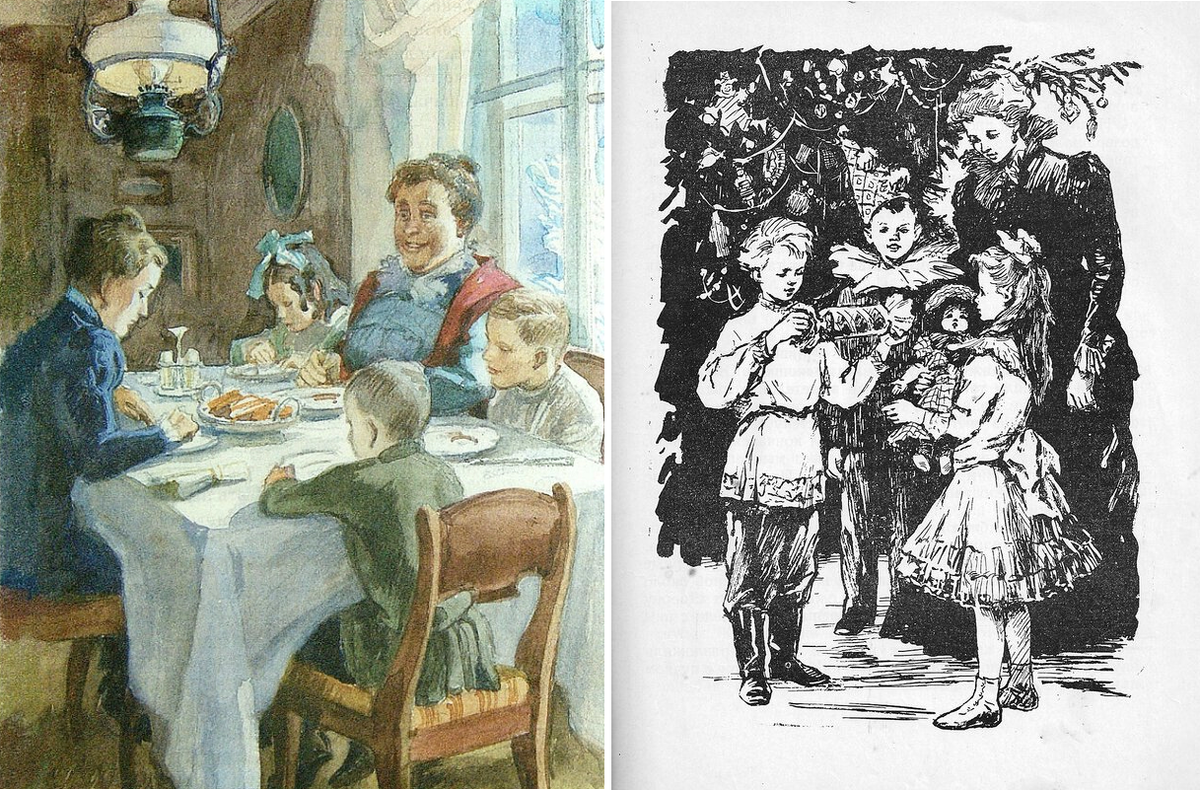 Иллюстрации к "Детству Никиты", Анталолий Иткин и Нина Носкович