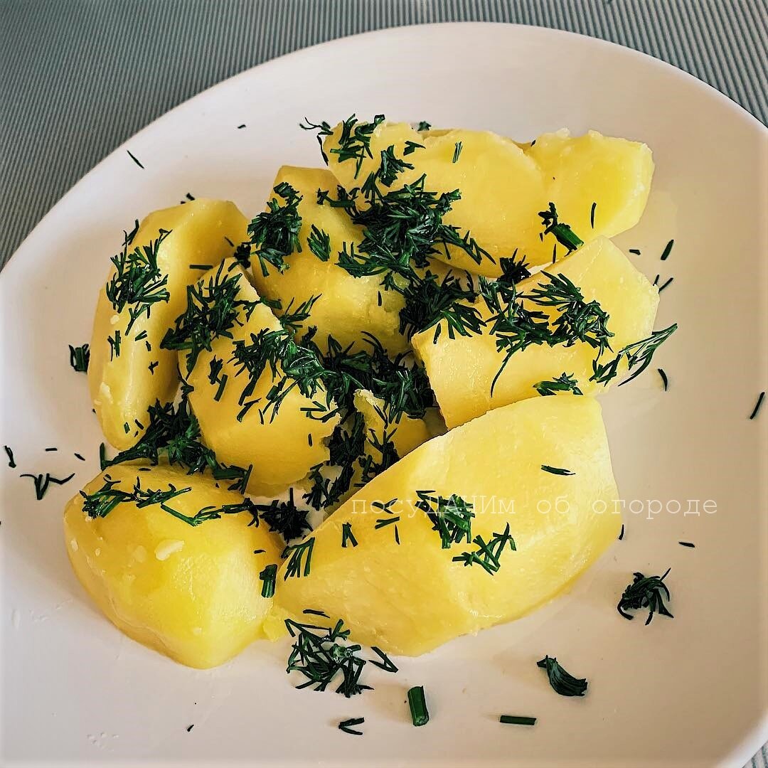 Эта магазинная картошка даже выглядит неаппетитно 