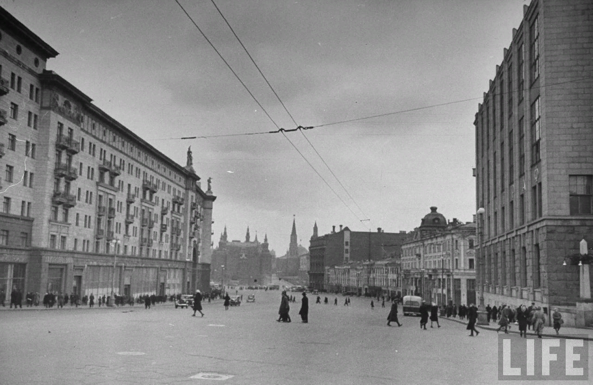 Москва в 40 е годы