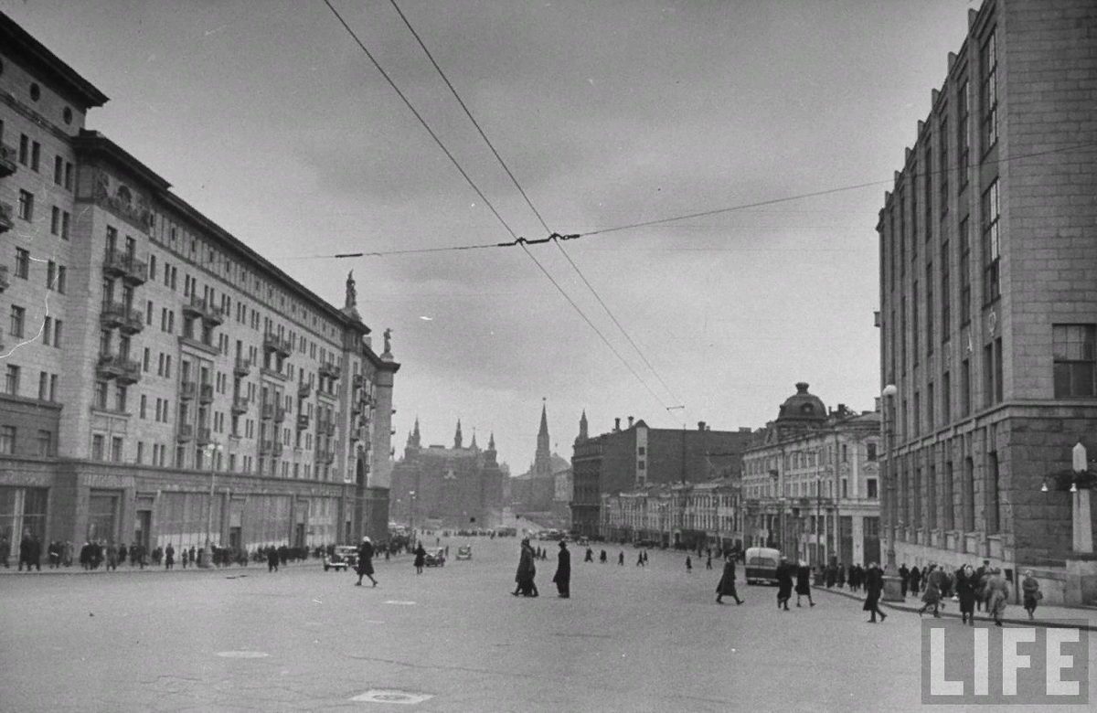 1947 год. Москва 1947. Послевоенная Москва 1947. Москва 1947 год. Улица Горького в Москве в 40 года..