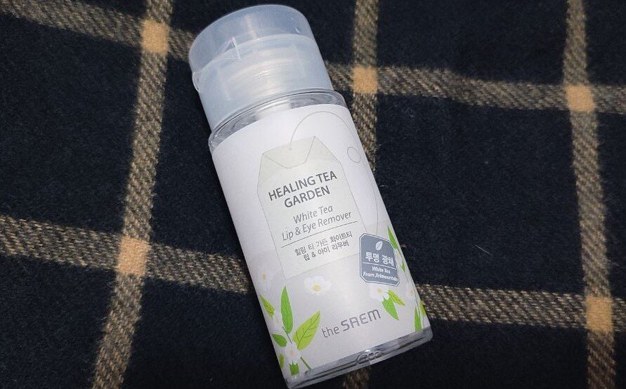The Saem Healing Tea Garden White Tea Lip & eyes Remover: отзыв