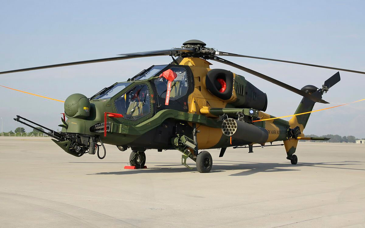  Ударный вертолёт Т-129 "ATAK". / Источник фото: Яндекс.Картинки