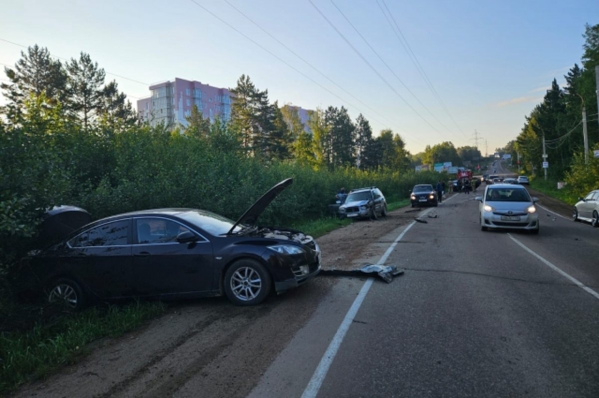    5 человек погибли и 63 пострадали в ДТП в Иркутской области за неделю