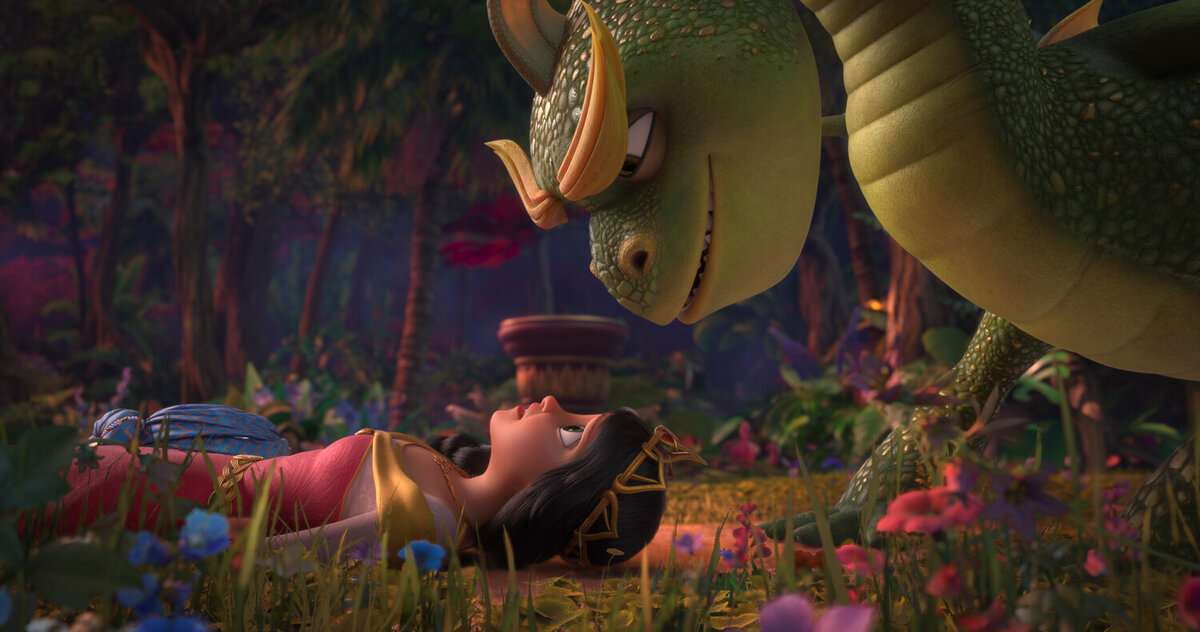 Кадры из мультфильма "Руслан и Людмила. Больше, чем сказка." 