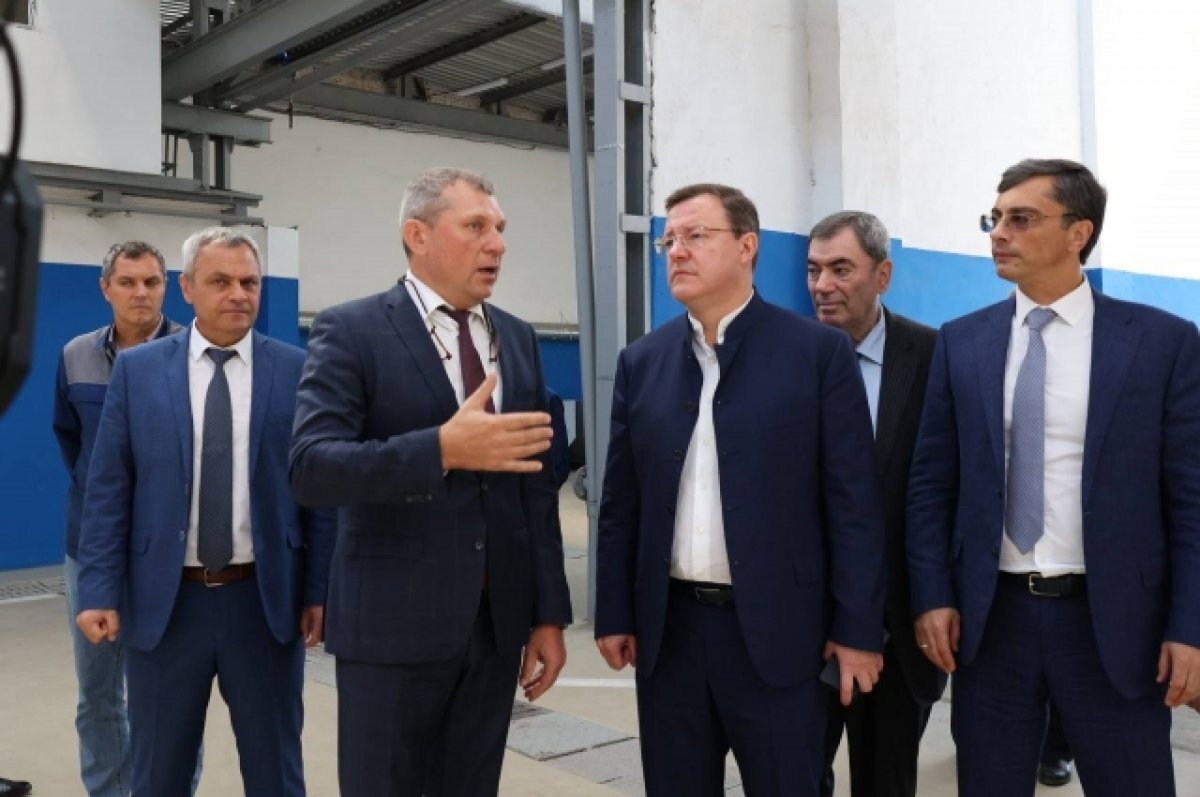    Дмитрий Азаров встретился с сотрудниками самарского Авиакора