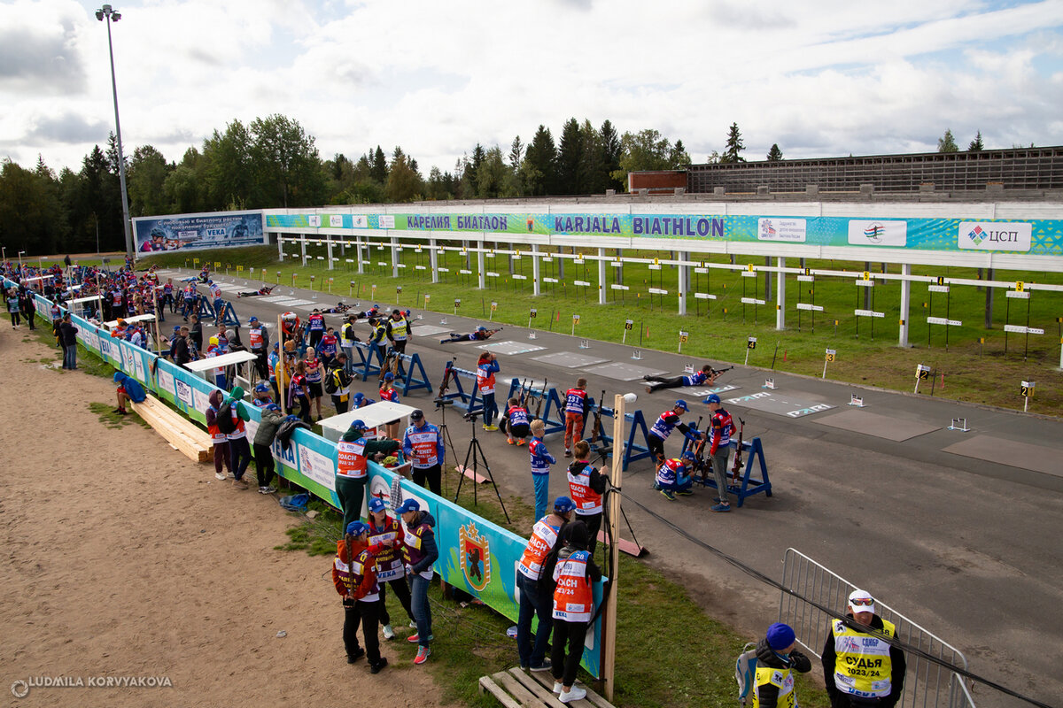    В Петрозаводске стартовали соревнования по биатлону «Кубок Анны Богалий» Людмила Корвякова