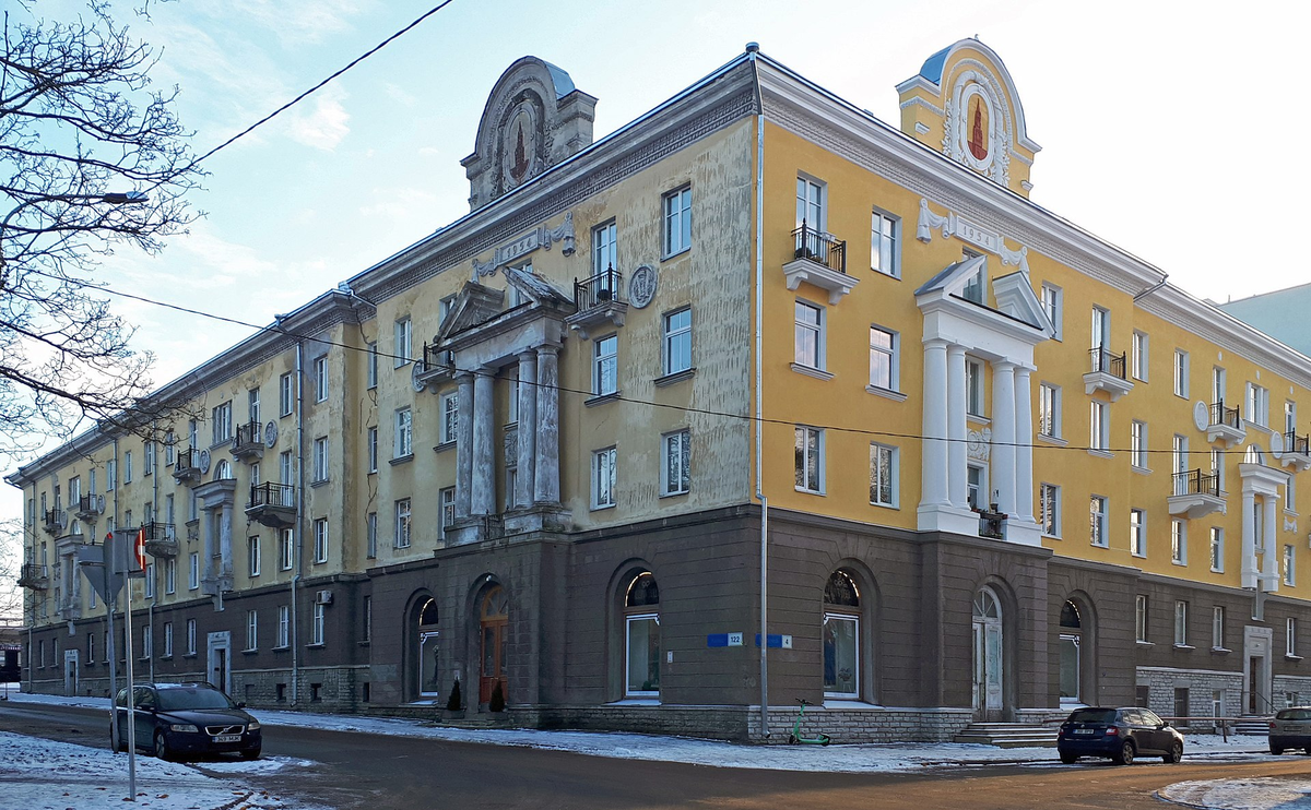 Таллинская сталинка на улице Койду, 1954 г.