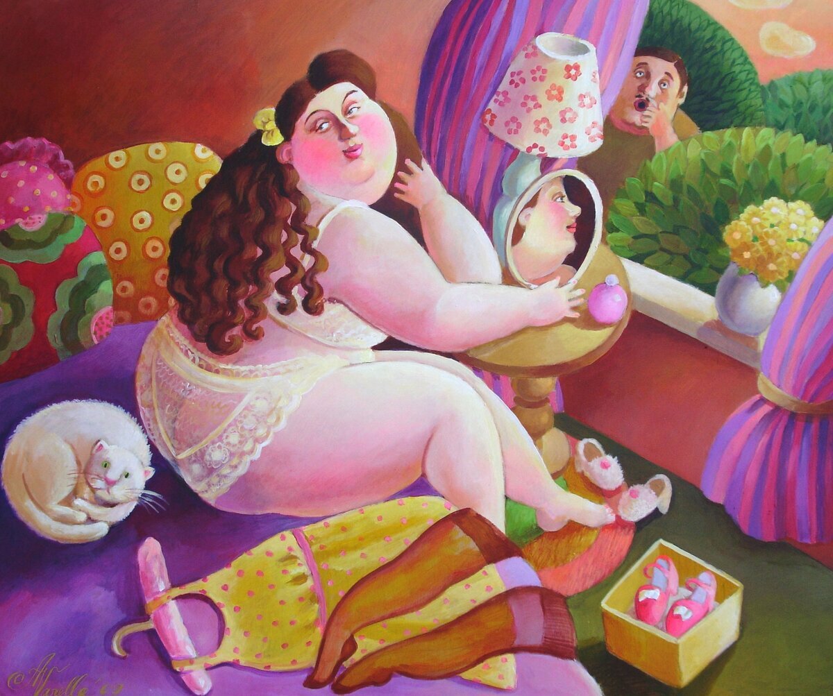 Художник Анна Савельева-Варелла