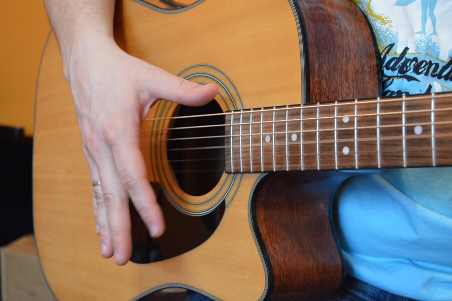 Игра на гитаре