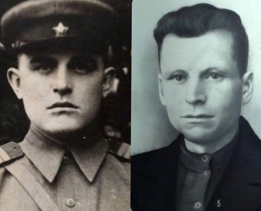 Дедушки Татьяны: слева Гладков Николай, справа Воропаев Макар