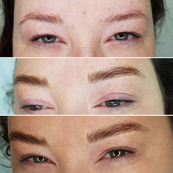 Волосковая техника татуажа