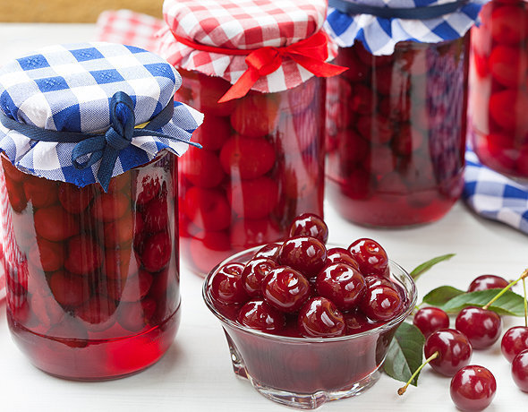 Вот так должно получиться, много ягод, мало жидкости.