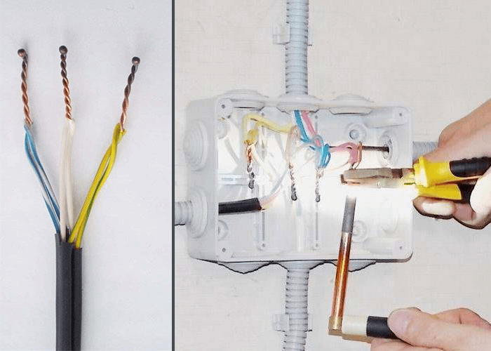 Правильное соединение проводов в распределительной коробке способы