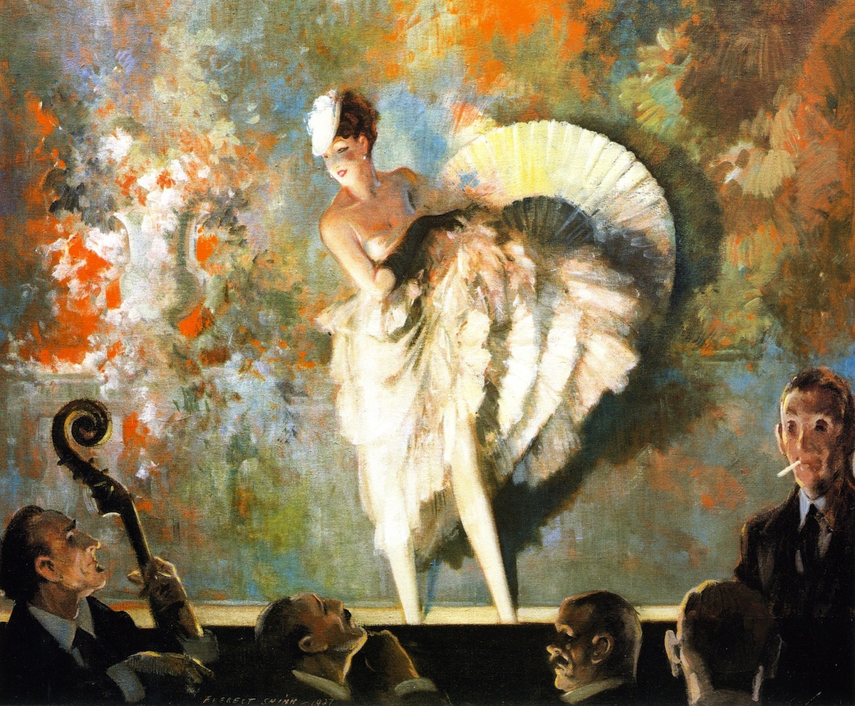 Картина сцена. Эверетт Шинн художник. Эверетт Шинн балет. Everett Shinn (American, 1876-1953). Эверетт Шинн картины театр