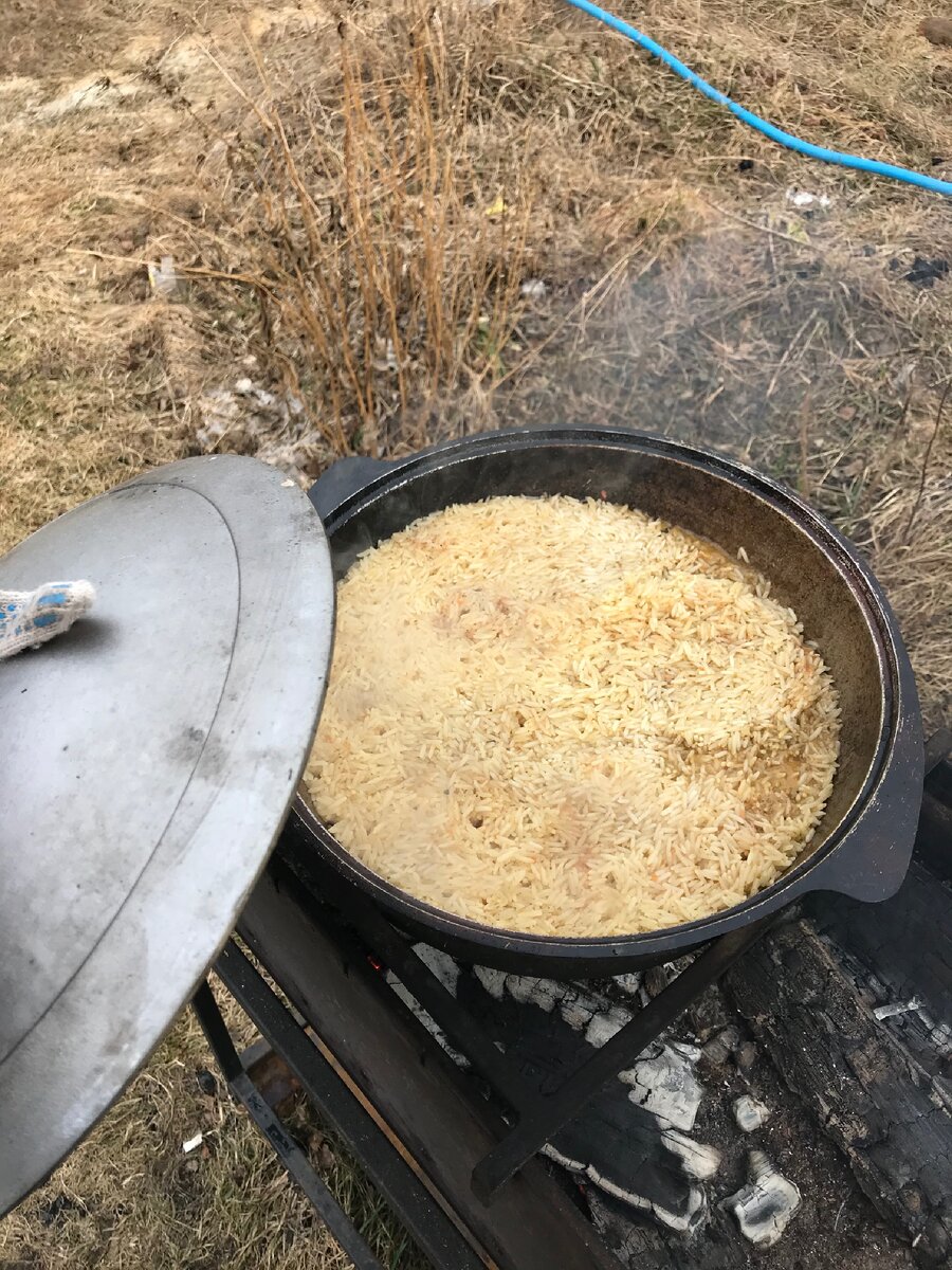 Плов на даче. Готовим вкусно для всех. | Вадим Гончарук | Дзен