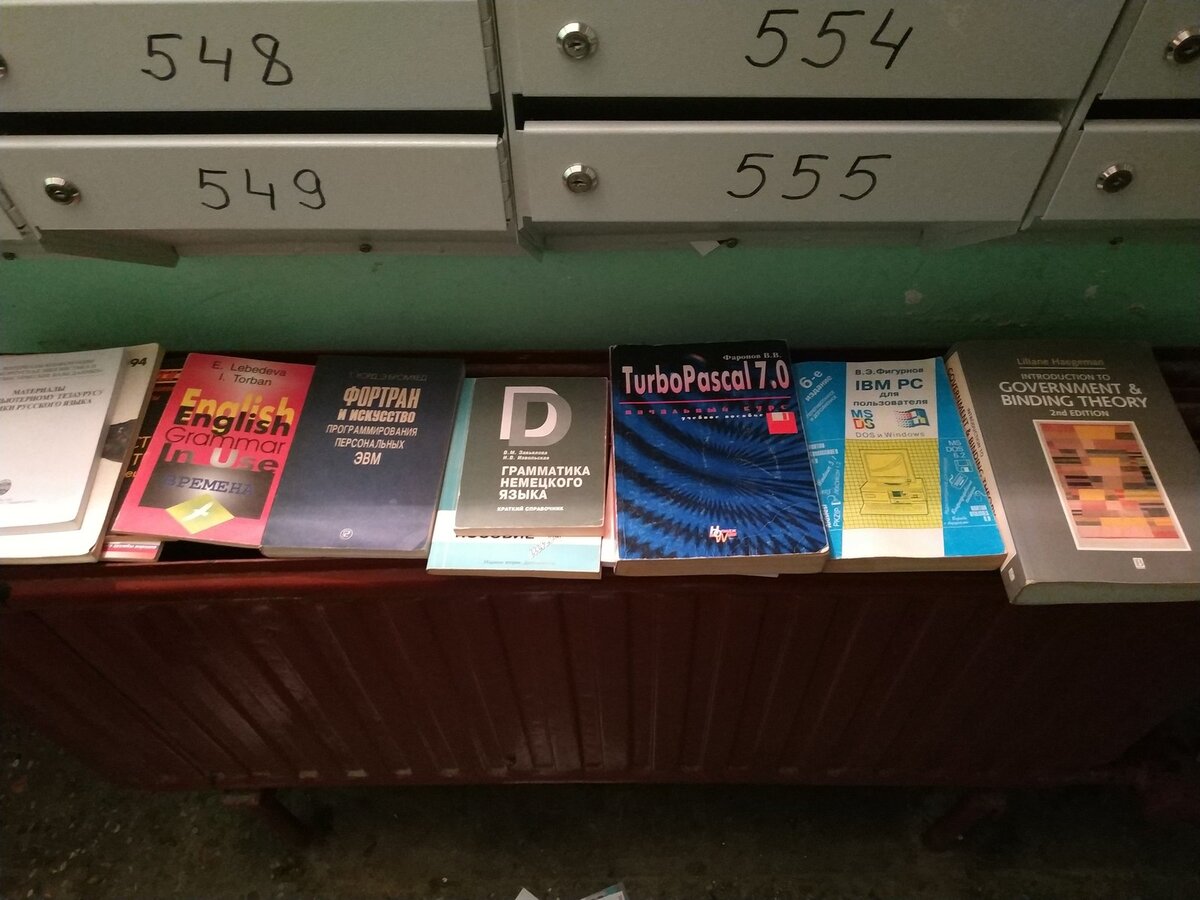 Можно собрать неплохую библиотеку айтишника. Фото: pikabu.ru