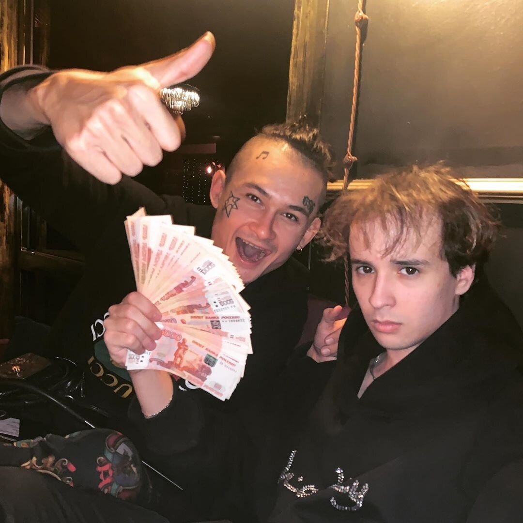 Алишер Моргенштерн и его битмейкер Слава "Slawa Marlow" 