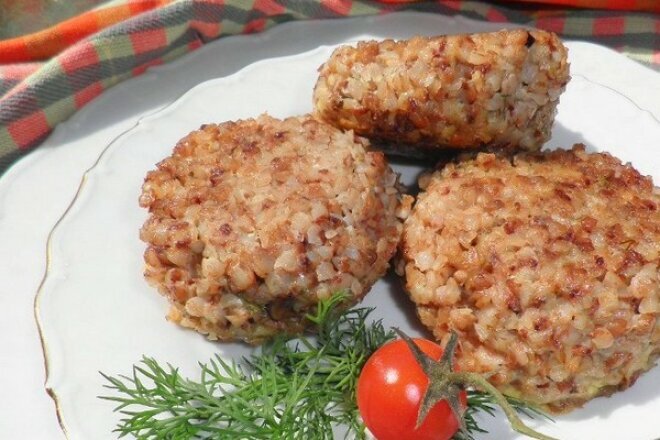 Котлеты из гречки 