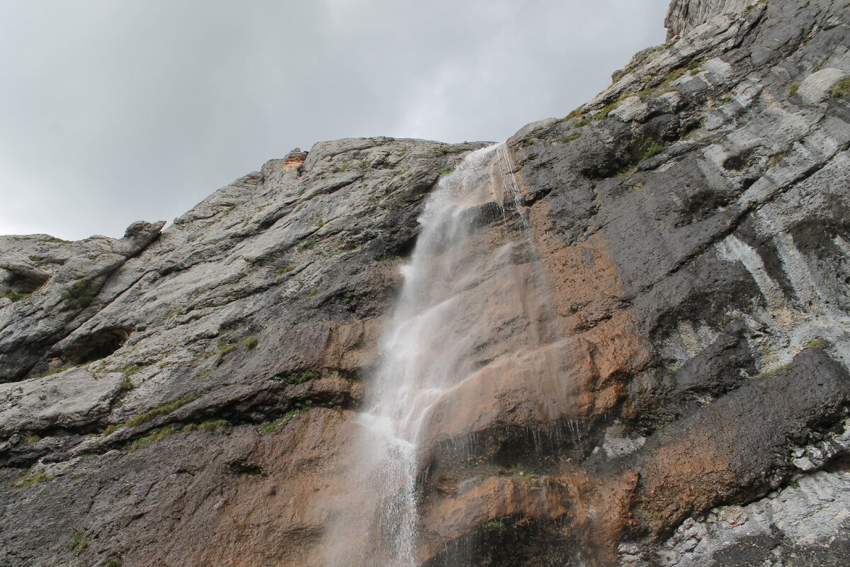 Водопад с горы Фишт