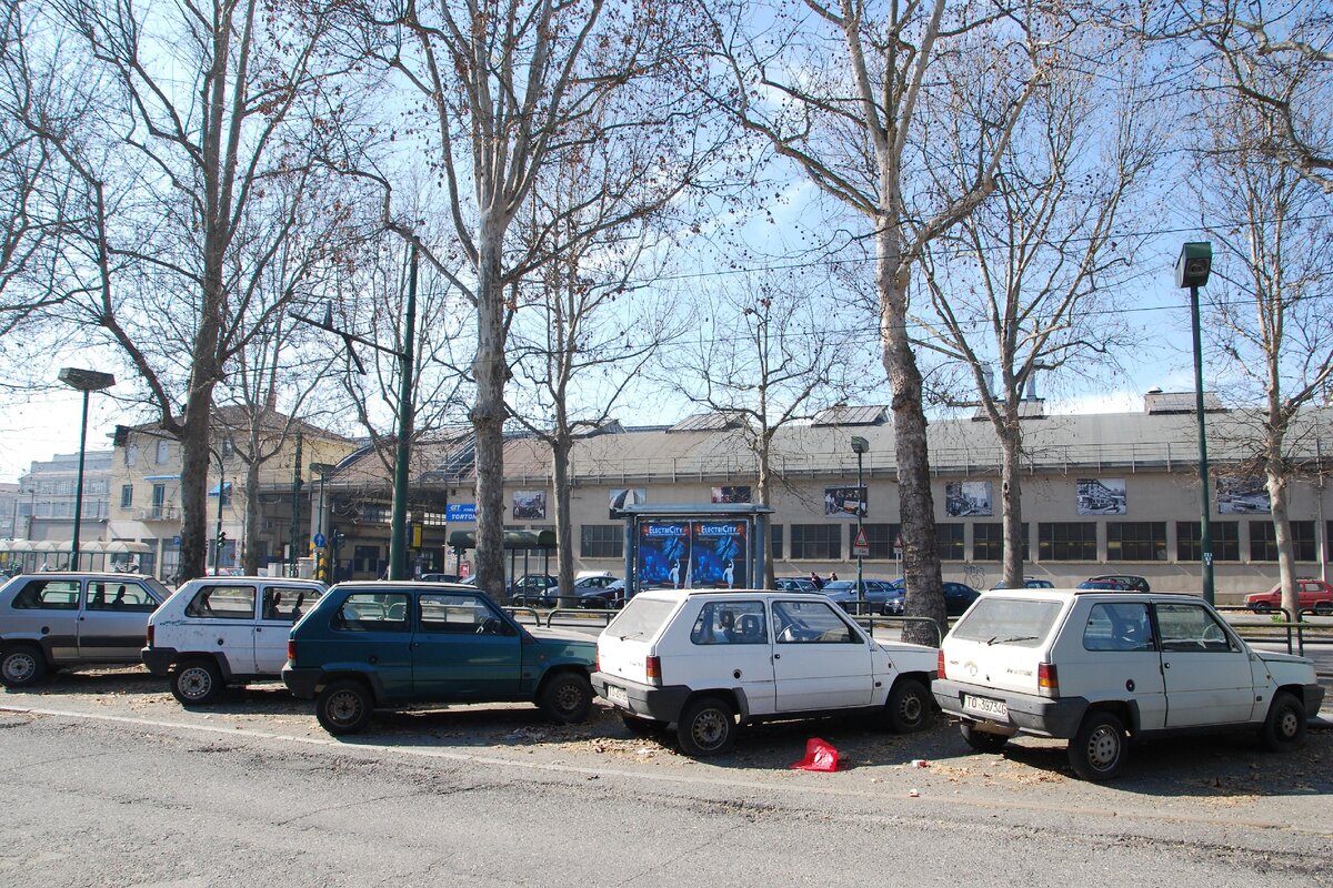 Fiat Panda один из самых распространенных автомобилей в Италии.