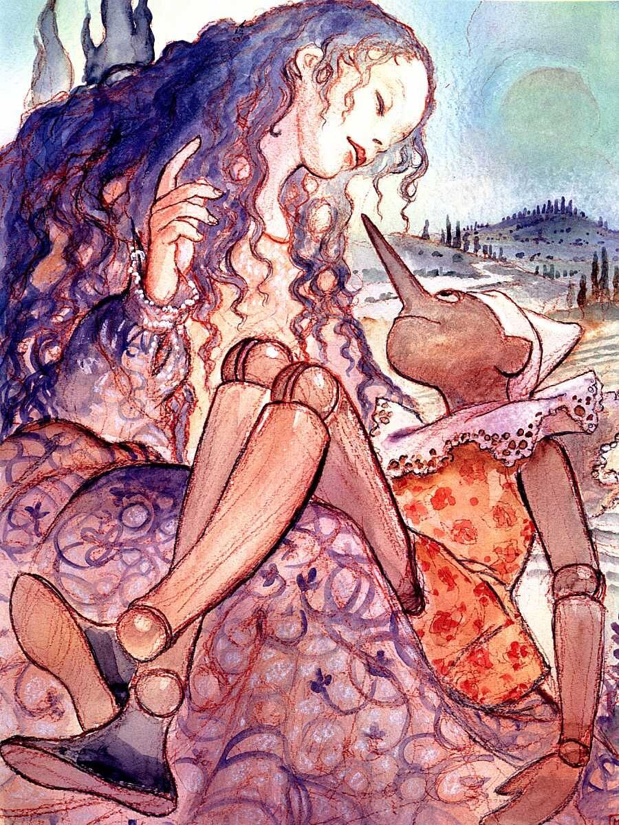 КТО ВЫ - МАЛЬВИНА ИЛИ ДЕРЕВЯННЫЙ МАЛЬЧИК? ОПРЕДЕЛИТЕСЬ УЖЕ