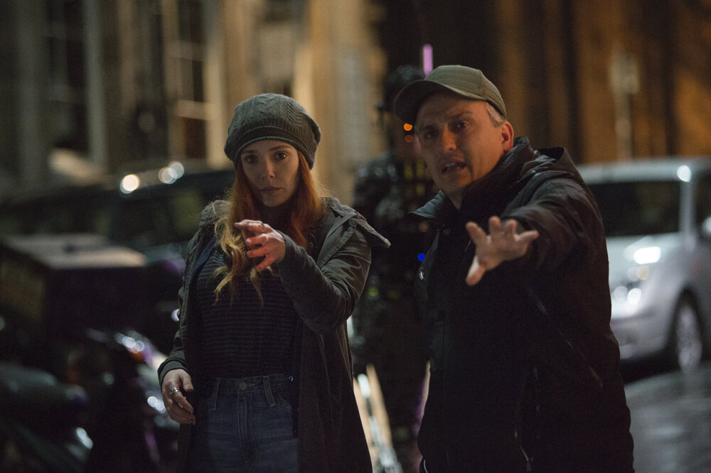 Кадр со съемок фильма «Мстители: Война бесконечности»