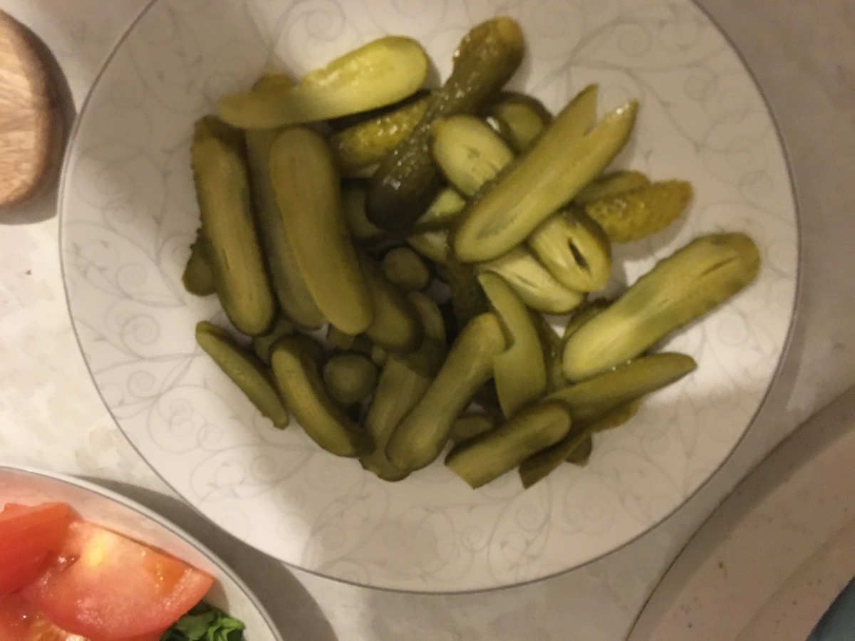 Маринованные огурцы