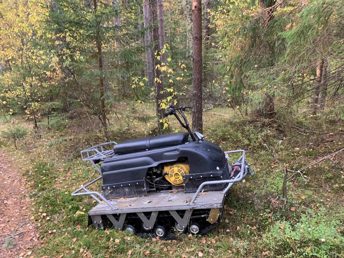 Гусеничный мото- вездеход " Маламут", личные фото
