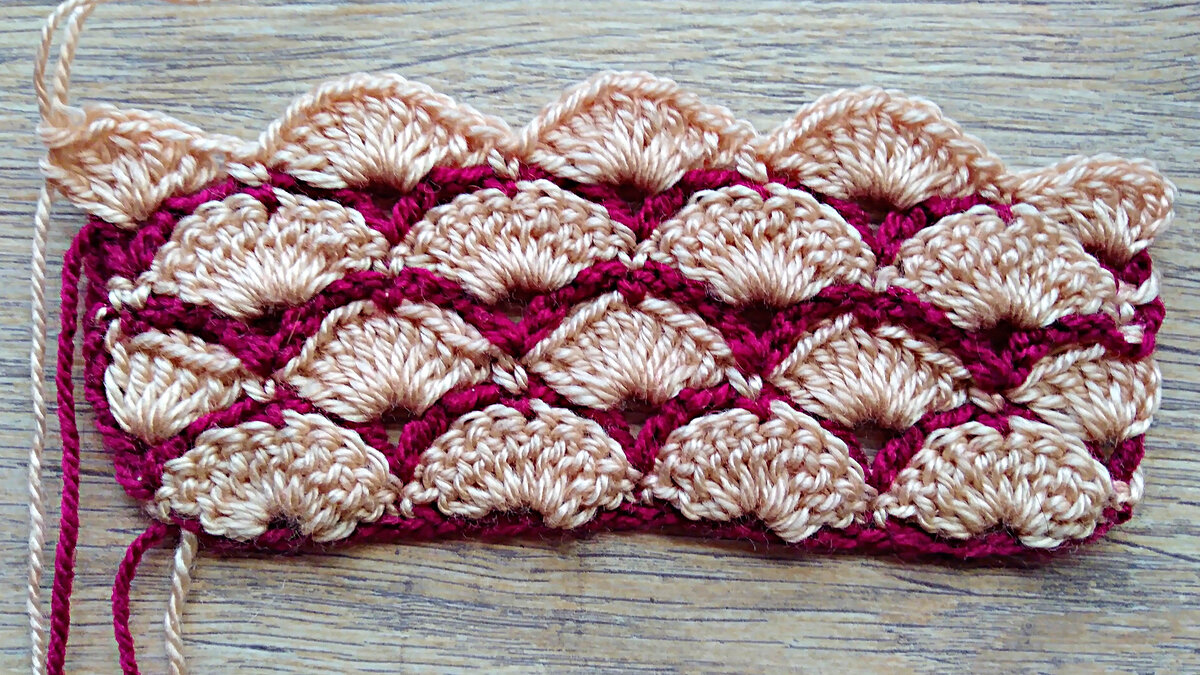 узоры крючком