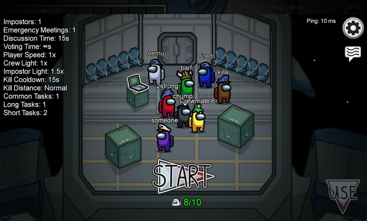 Графика в Among Us. Источник: Яндекс картинки