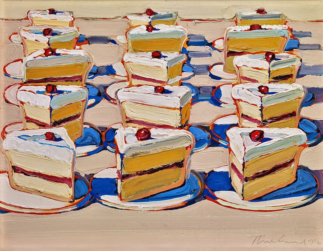 фото:https://wikioo.org/ru/paintings.php?refarticle=AE3NNH&titlepainting=Fall%20(2011)&artistname=Wayne%20Thiebaud  / Листайте галерею