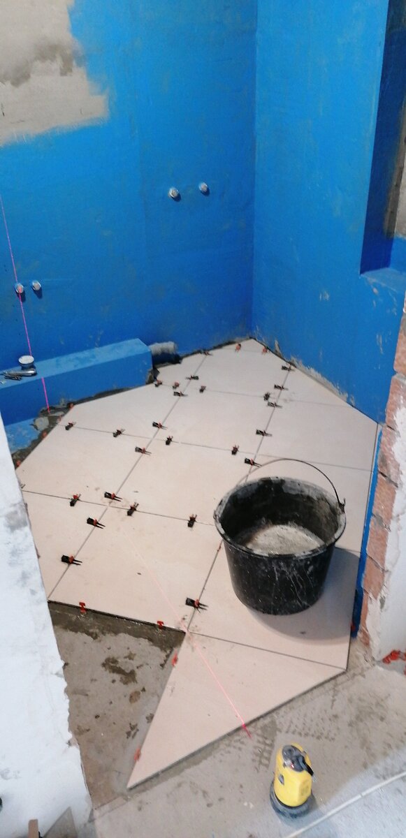 При укладке используем систему СВП