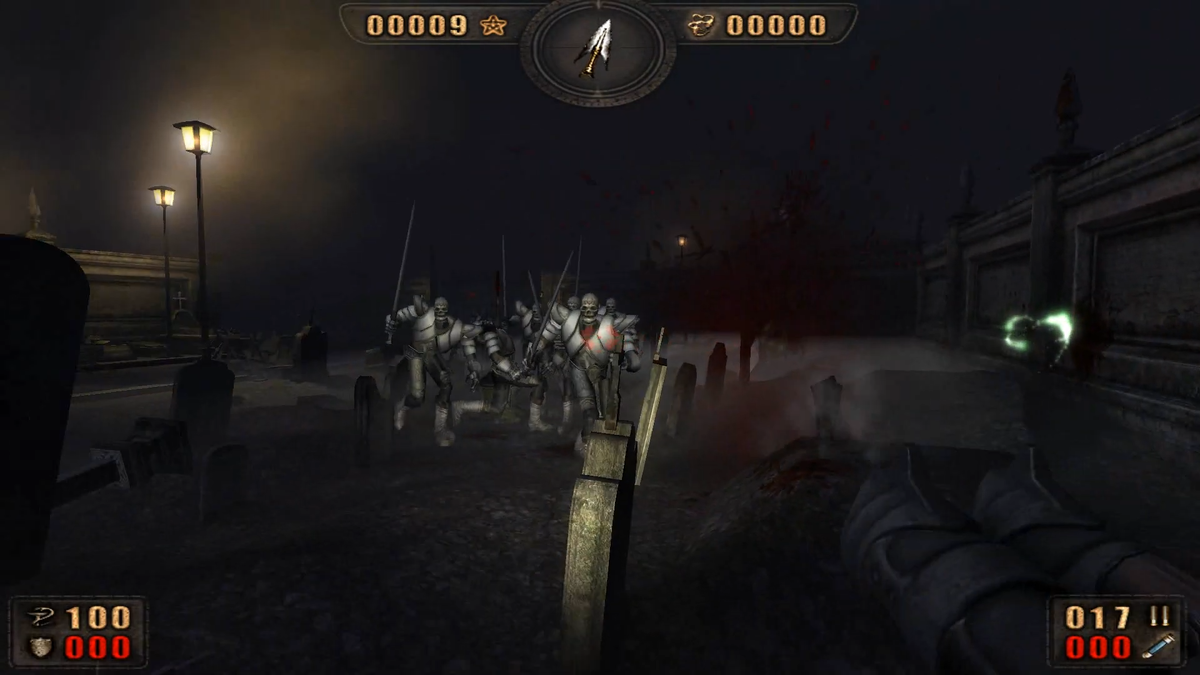 Основной огонь из дробовика с близкого расстояния, уничтожает врагов просто в ничто. Скрин сделан со своего видео на своём Ютьюб канале: https://www.youtube.com/channel/UCNTEUfg5arqEc5oqyN89e8w?view_as=subscriber