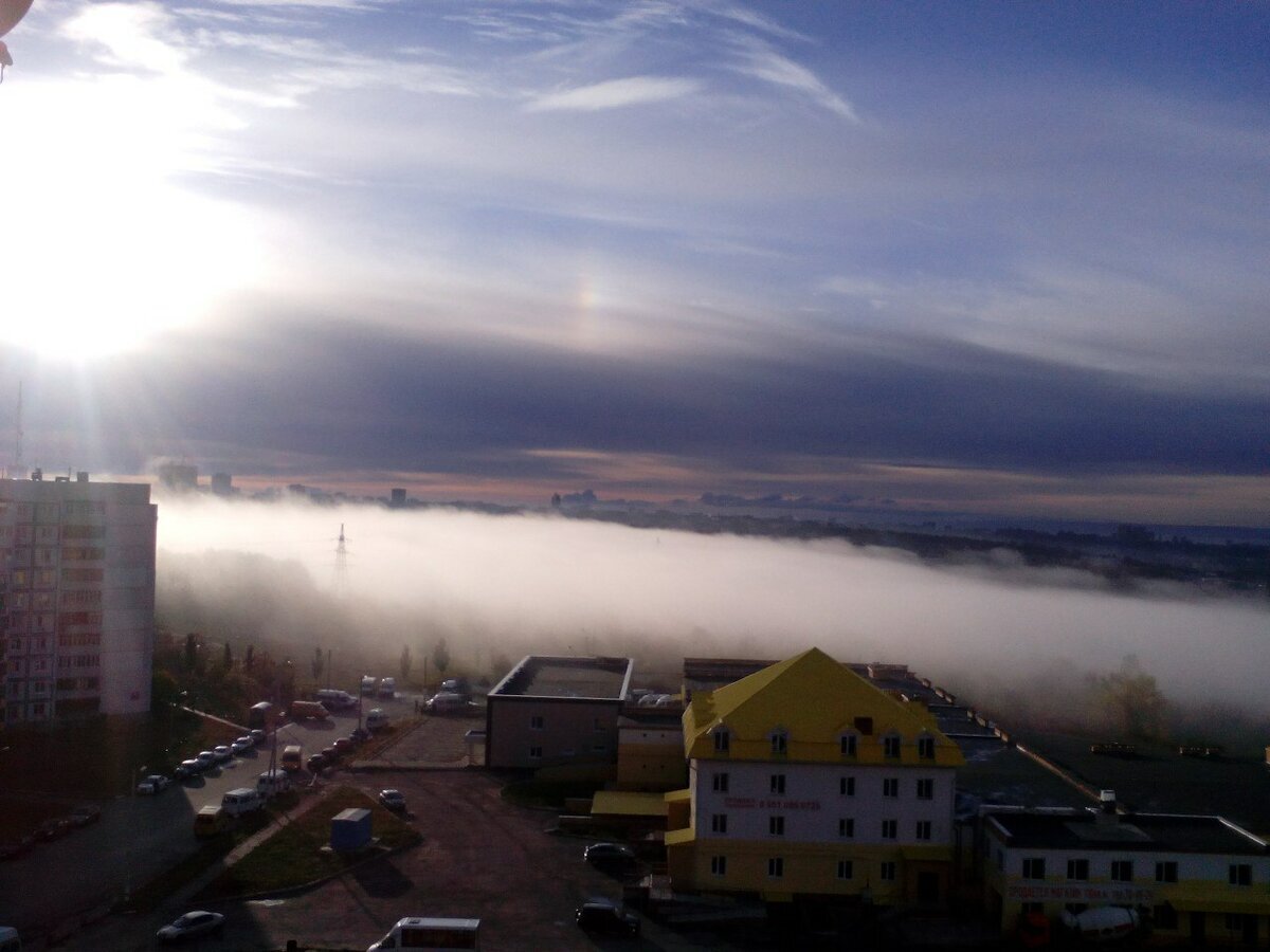 Фото автора. Туман на "севере"