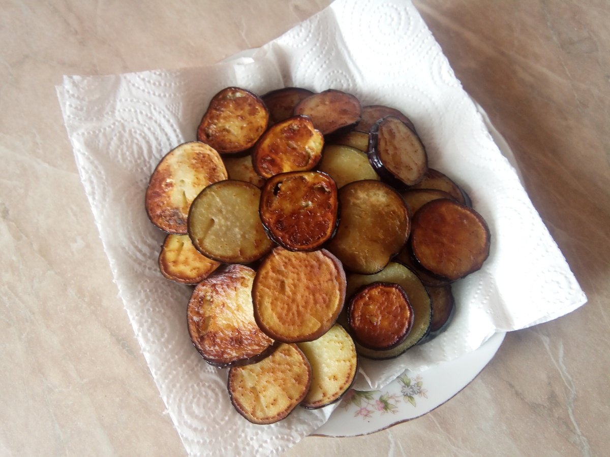 обжаренные баклажаны