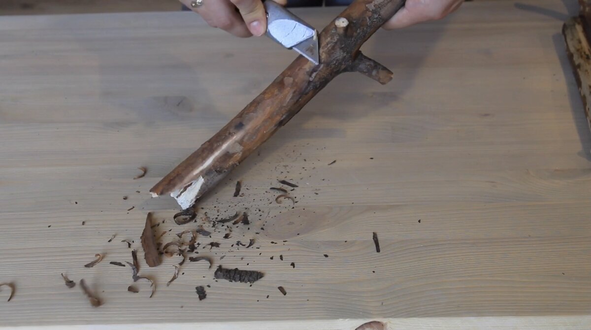 Счистим кору