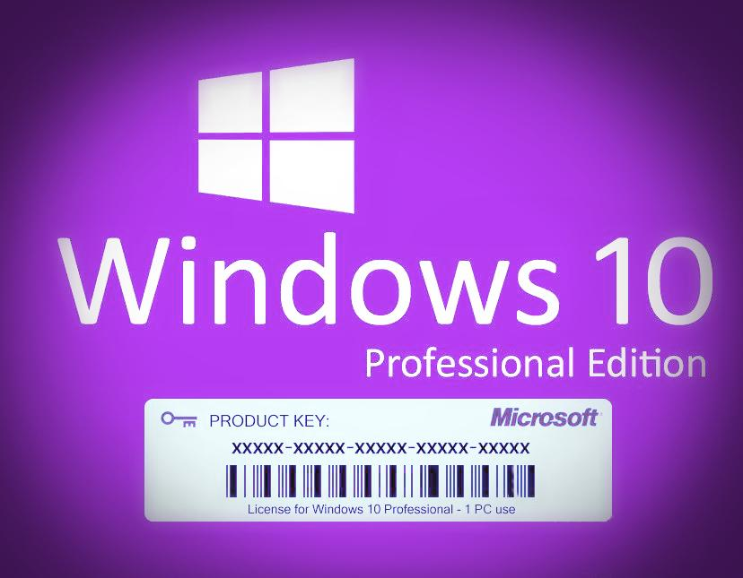 В большинстве версий ОС Windows, включая десятку, для активации лицензии разработчики предусмотрели специальный активационный ключ.