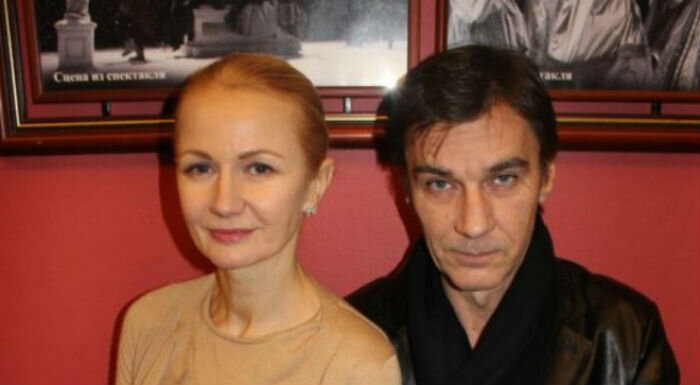 Игорь Лагутин с женой