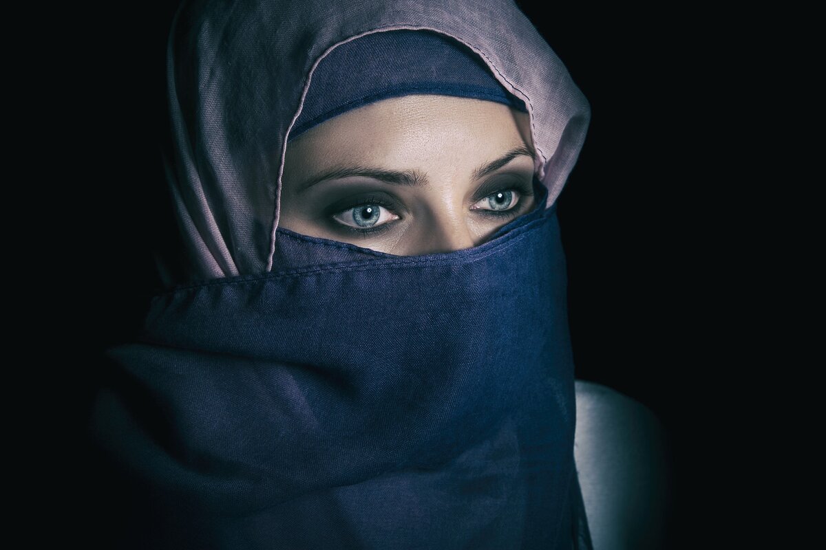 Арабский хиджаб. Muslim women. Xuligankoca BEZORISI status