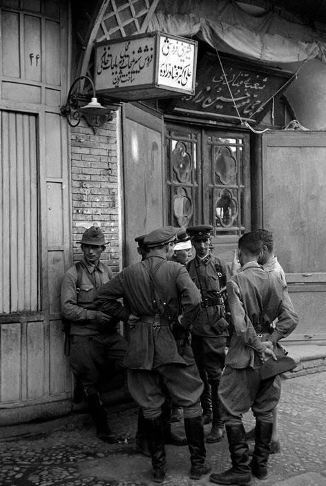 советские войска в Табризе