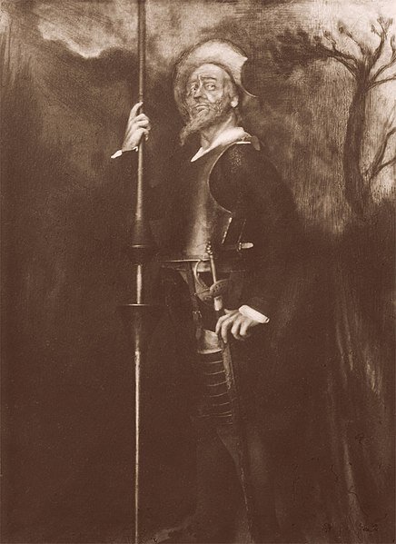 В роли Дон Кихота