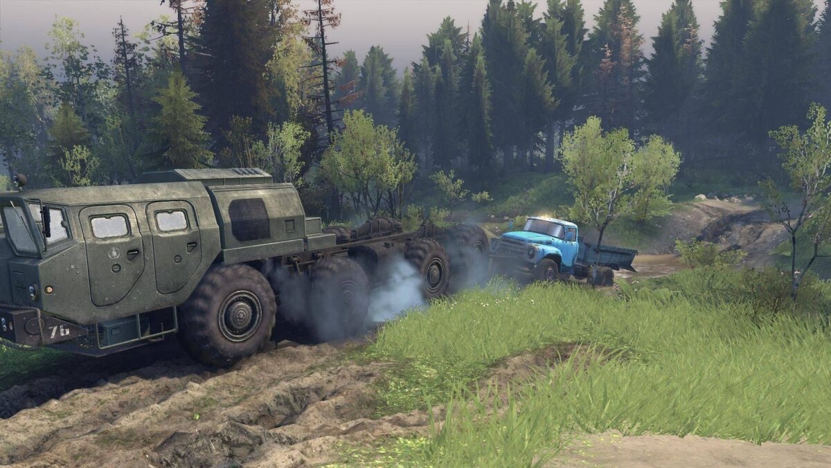 Spintires крутая игра, но быстро надоедает. | Товарищ Gamer | Дзен