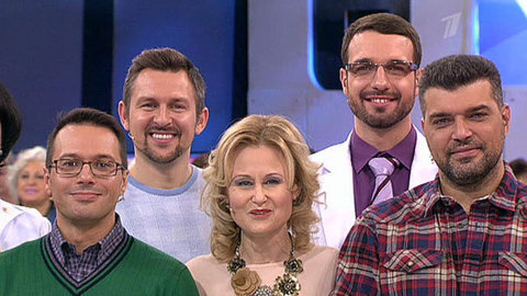                                           Кадр из шоу Дарьи Донцовой 