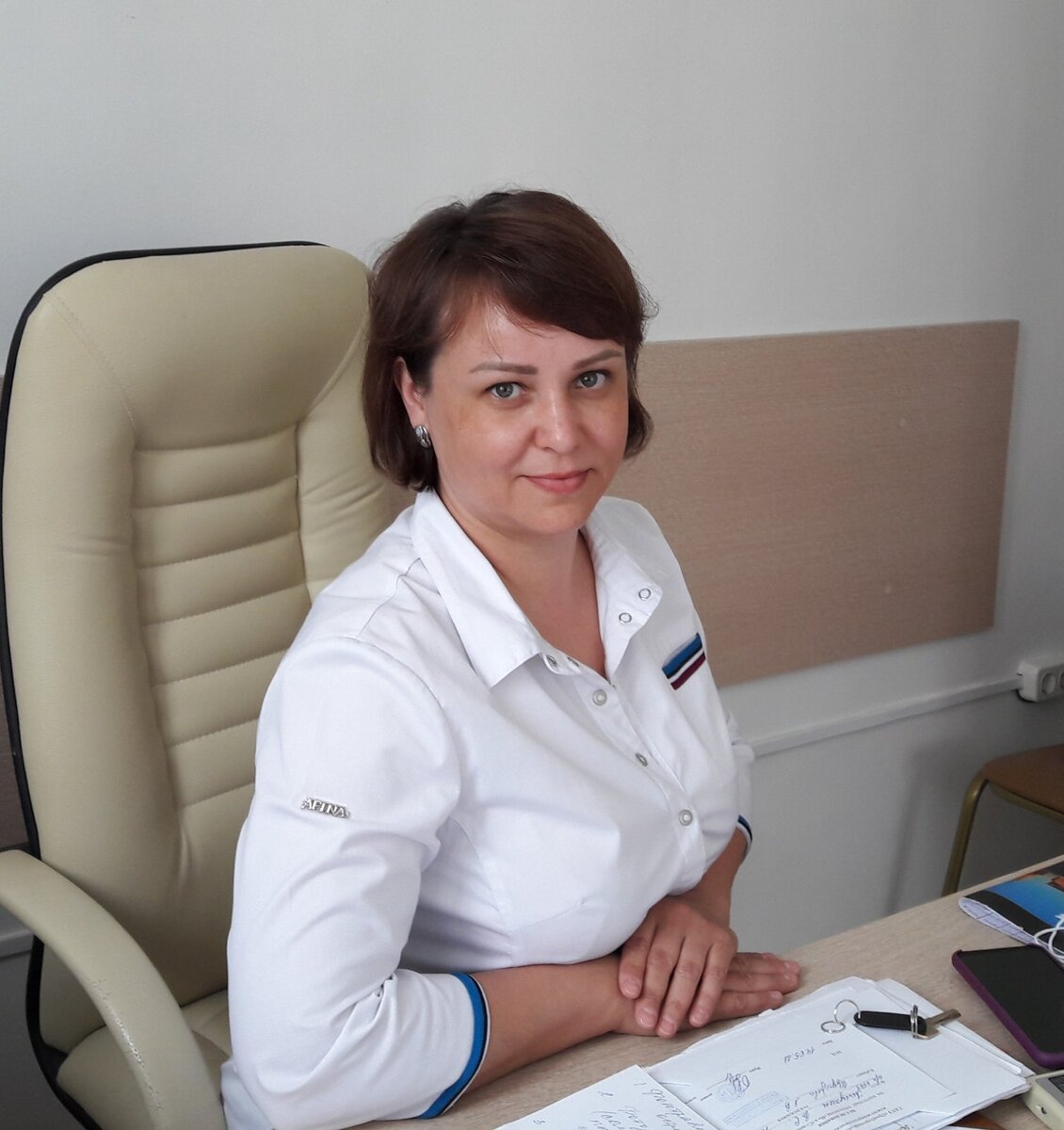 Оренбургский врач Лариса Щугорева.