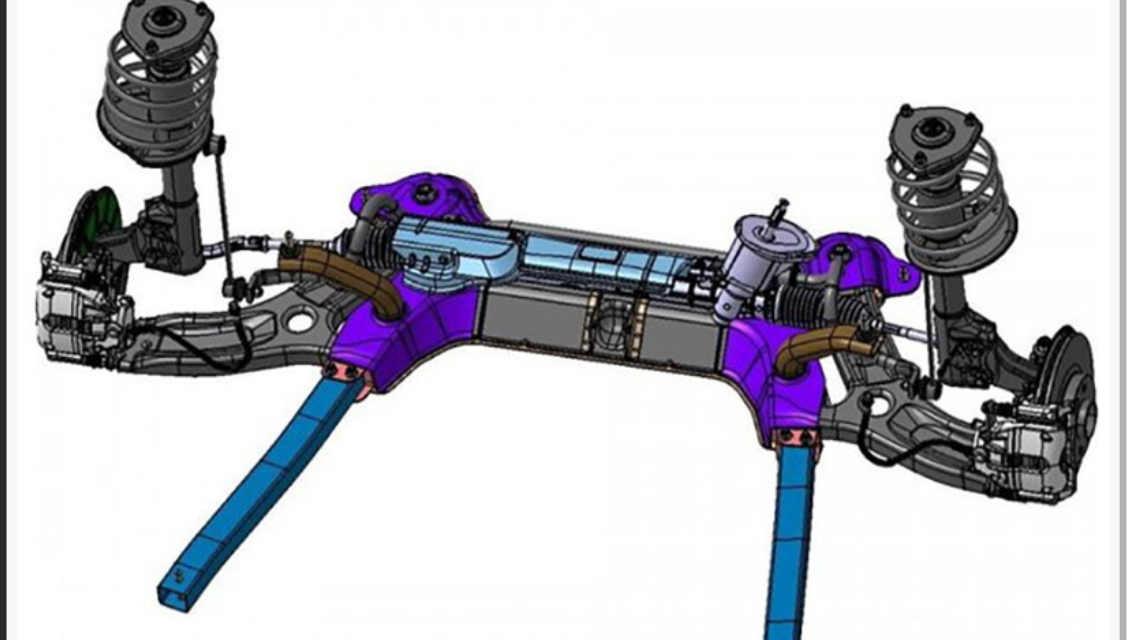 Платформа Lada B: передняя подвеска