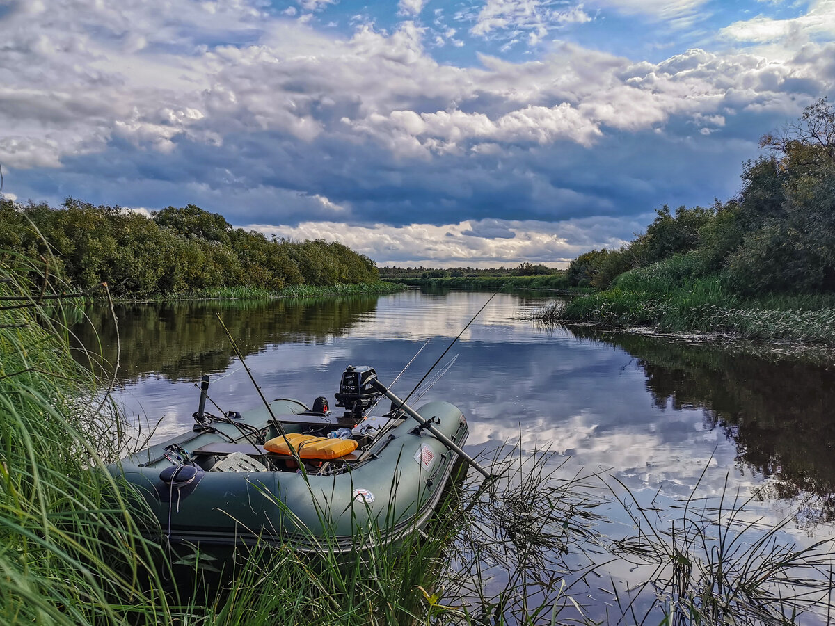 Рыбалка на реке ловать